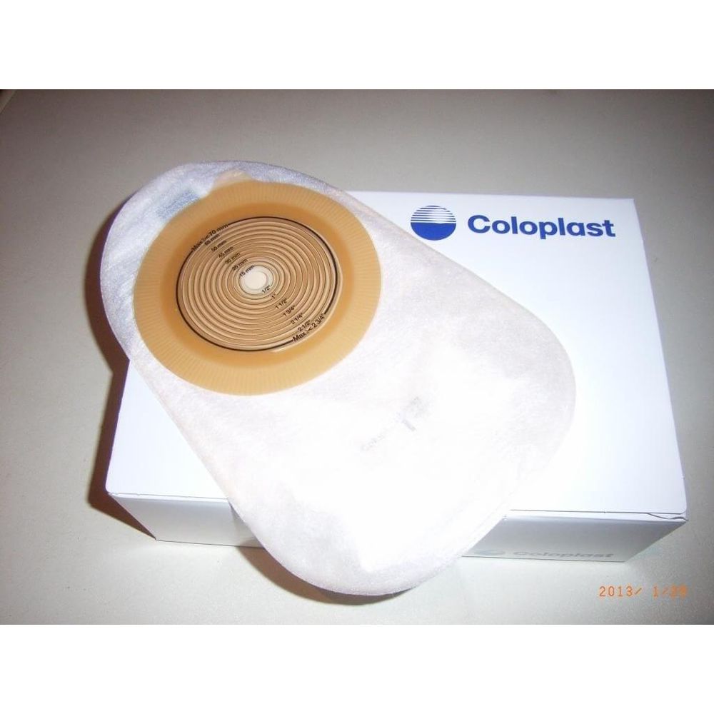 Bolsa Colostomia/Ileostomia Fechada Opaca 10-70mm - Peça Única Alterna -  Coloplast 17405 - cinquentamaissaude