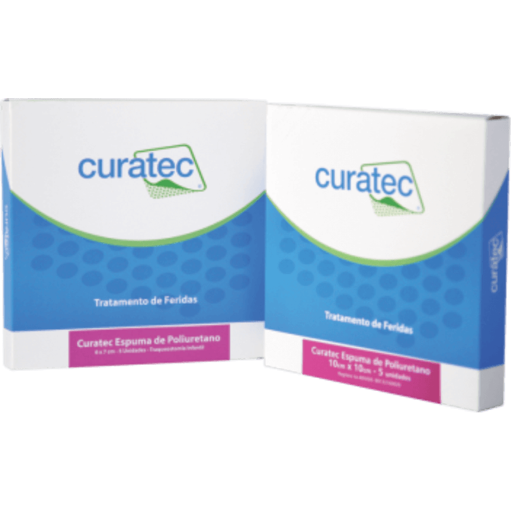 Curativo Espuma de Poliuretano para Traqueostomia