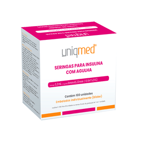 Seringa-Insulina-03ml-Esteril-Agulha-6x025mm-31G---Cx-100un---UniqMed--1-