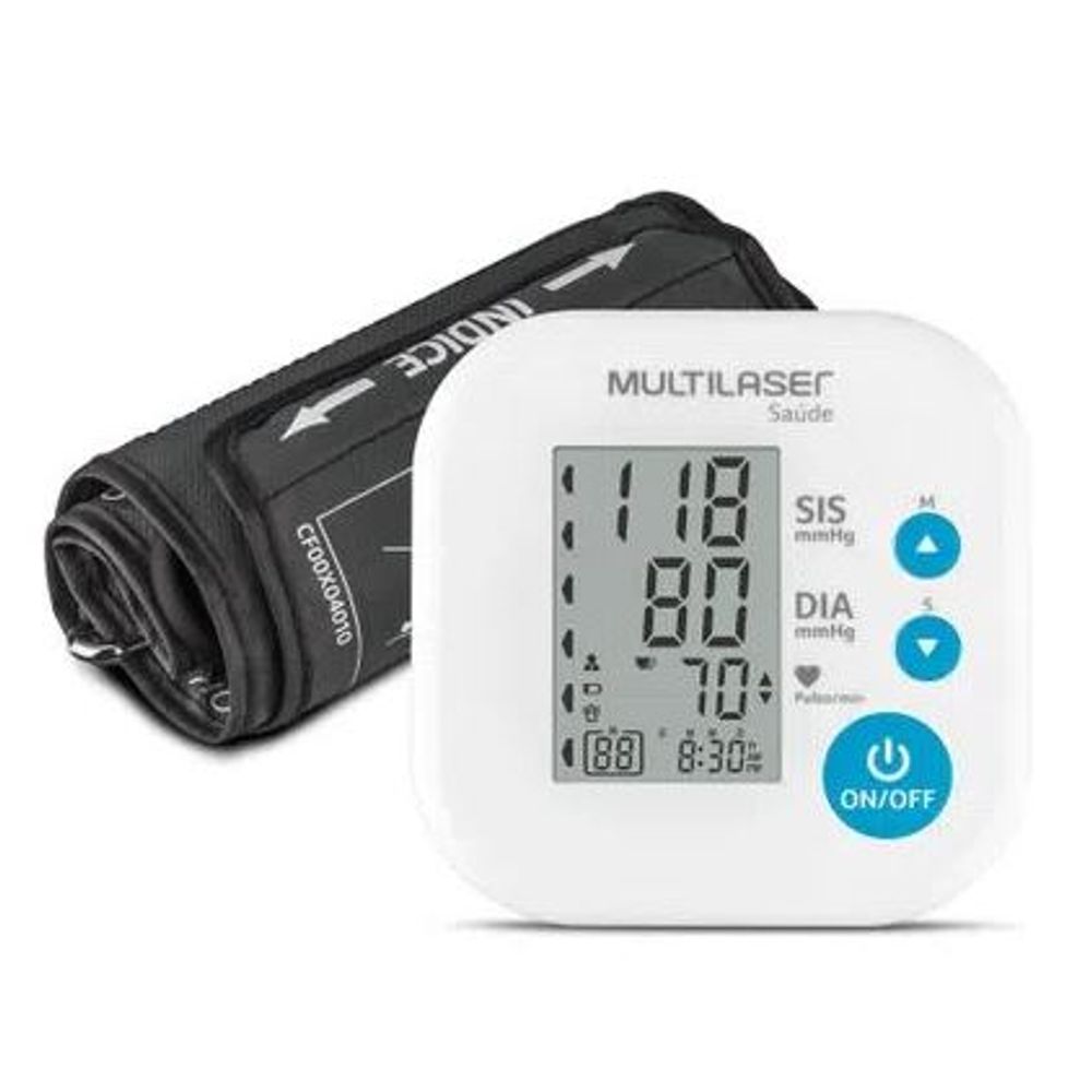 Monitor de Pressão Arterial de Braço HC090 - Multilaser ...