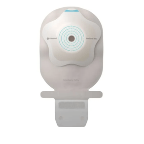 Bolsa Ostomia Drenável Sensura MIO Concave Rec 10-50mm Cinza Maxi - Coloplast 18270